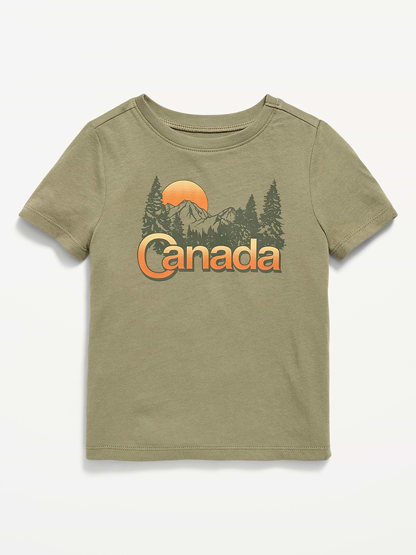 Short-Sleeve Unisex Graphic T-Shirt for Toddler