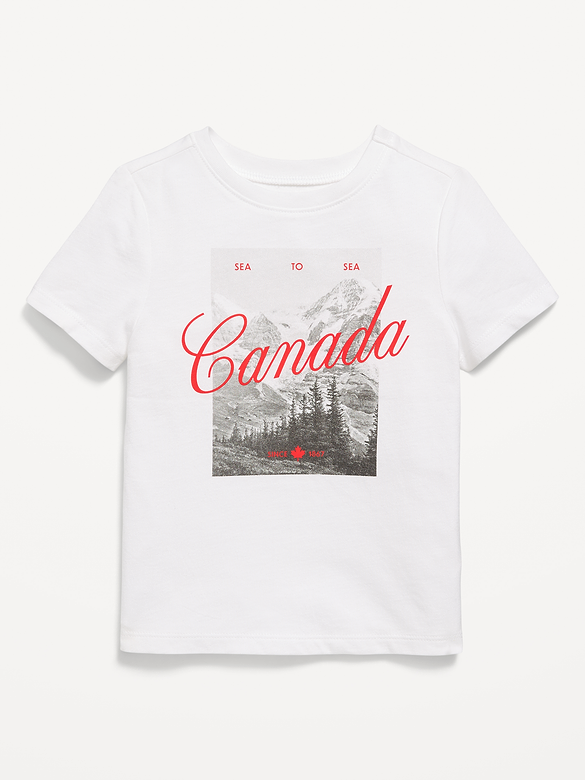Short-Sleeve Unisex Graphic T-Shirt for Toddler