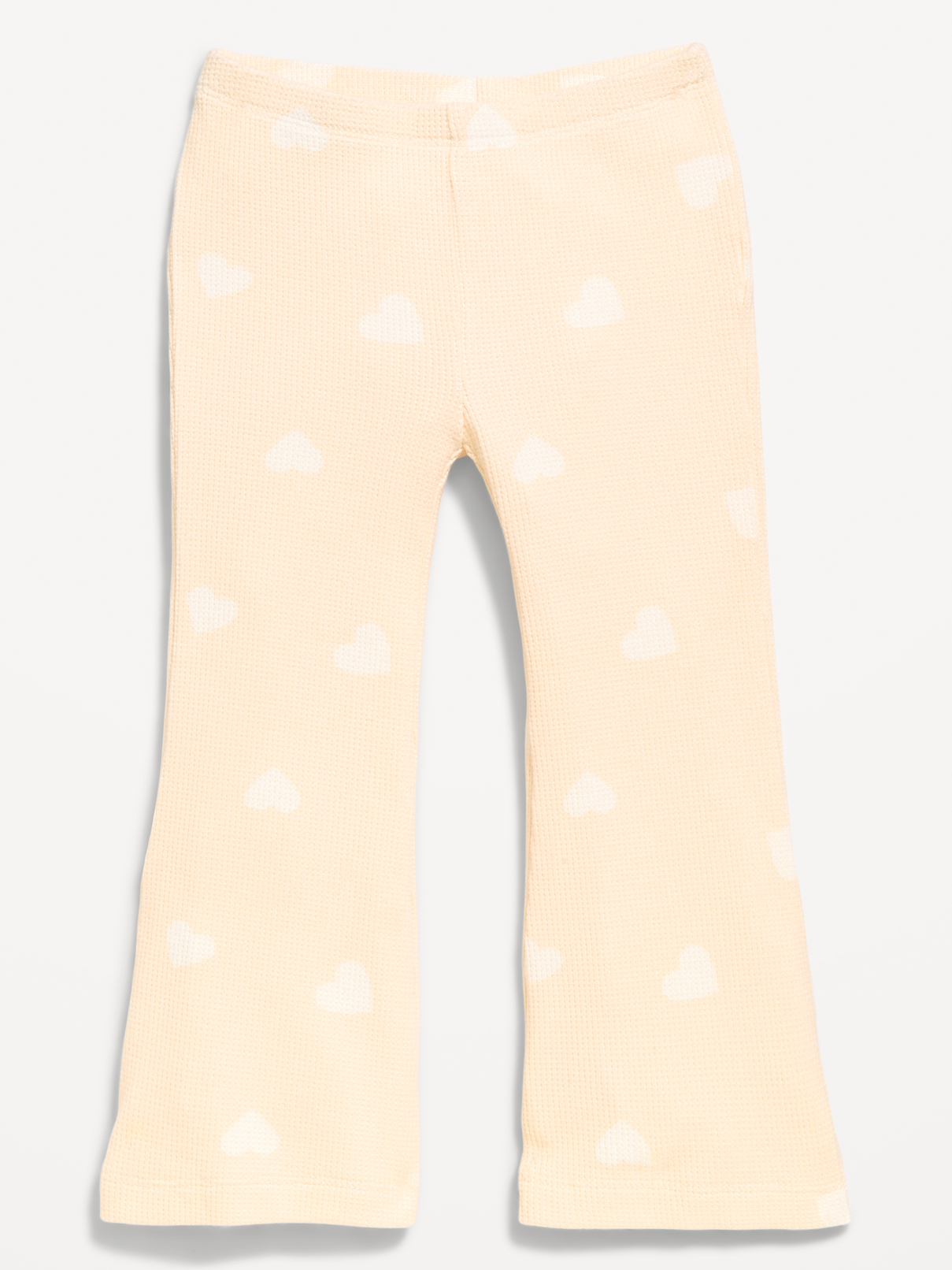 Image number 1 showing, Waffle Knit Flared Leggings for Toddler Girls