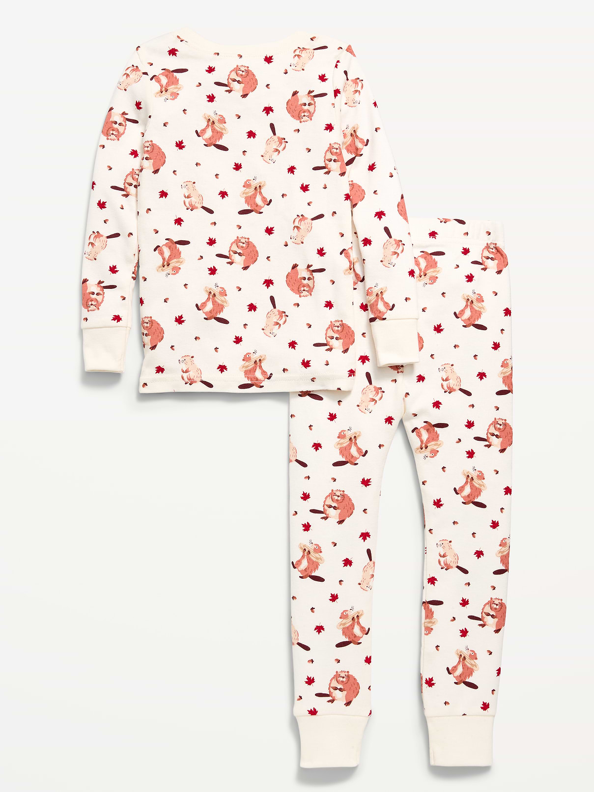 L'image numéro 2 présente Pyjama ajusté à motif unisexe pour tout-petit et bébé