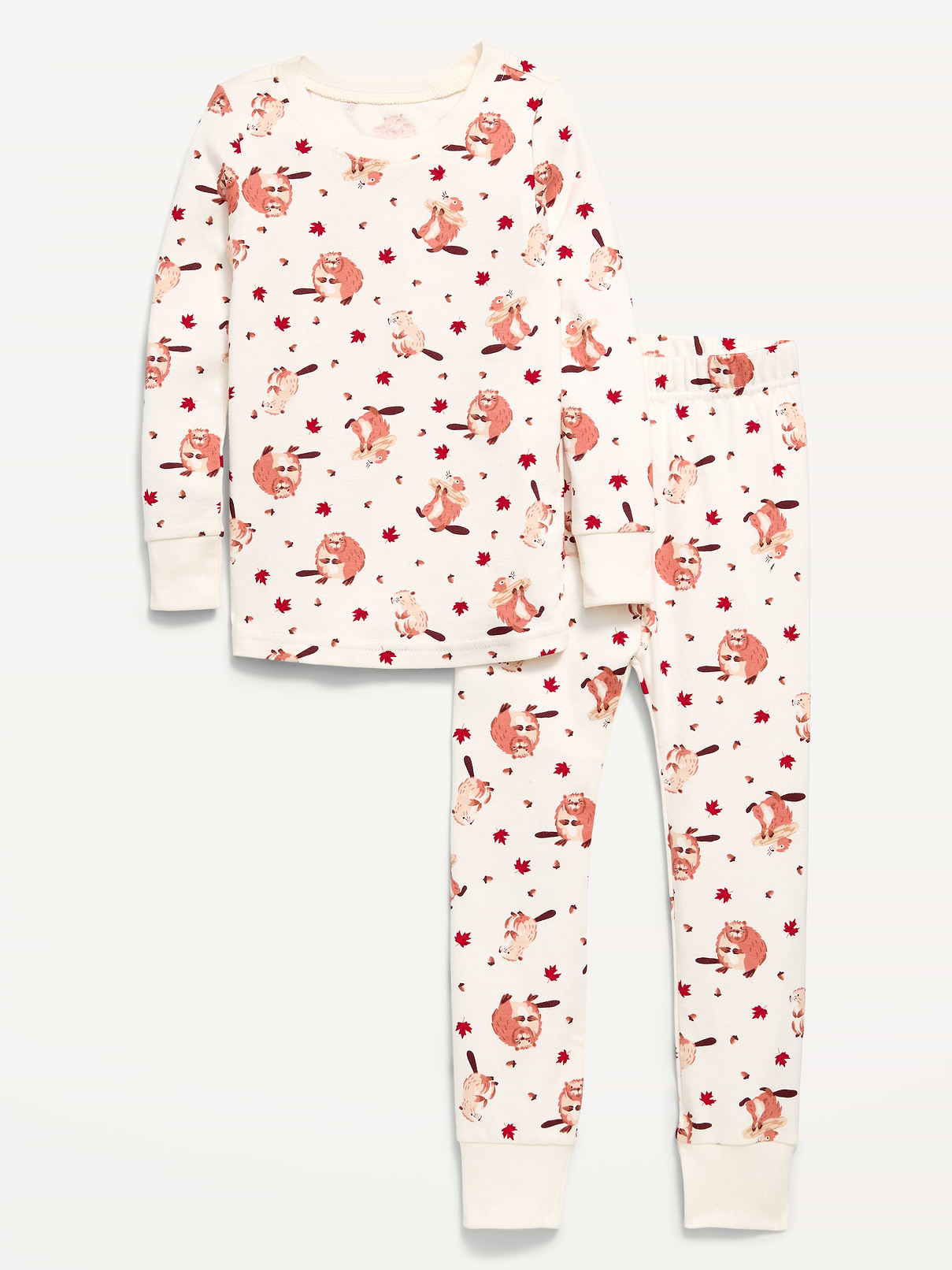 L'image numéro 1 présente Pyjama ajusté à motif unisexe pour tout-petit et bébé