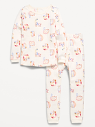 Image number 1 showing, Printed Snug-Fit Pajama Set for Toddler & Baby