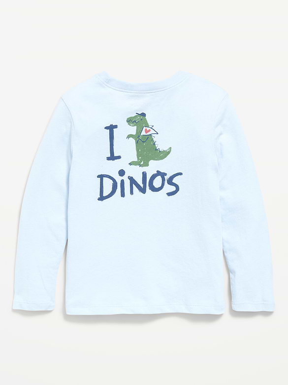 Long-Sleeve Graphic T-Shirt for Toddler Girls