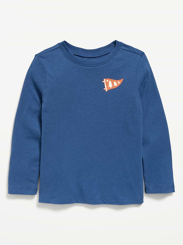 Long-Sleeve Graphic T-Shirt for Toddler Girls