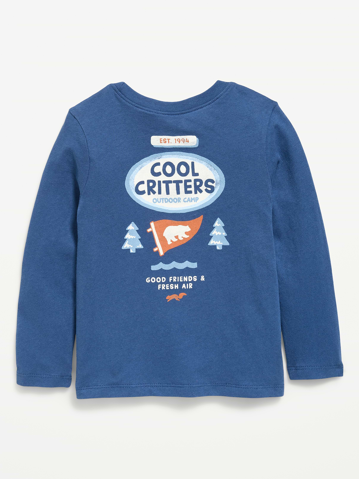 Image number 2 showing, Long-Sleeve Graphic T-Shirt for Toddler Girls