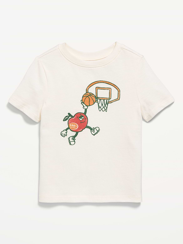 Short-Sleeve Unisex Graphic T-Shirt for Toddler