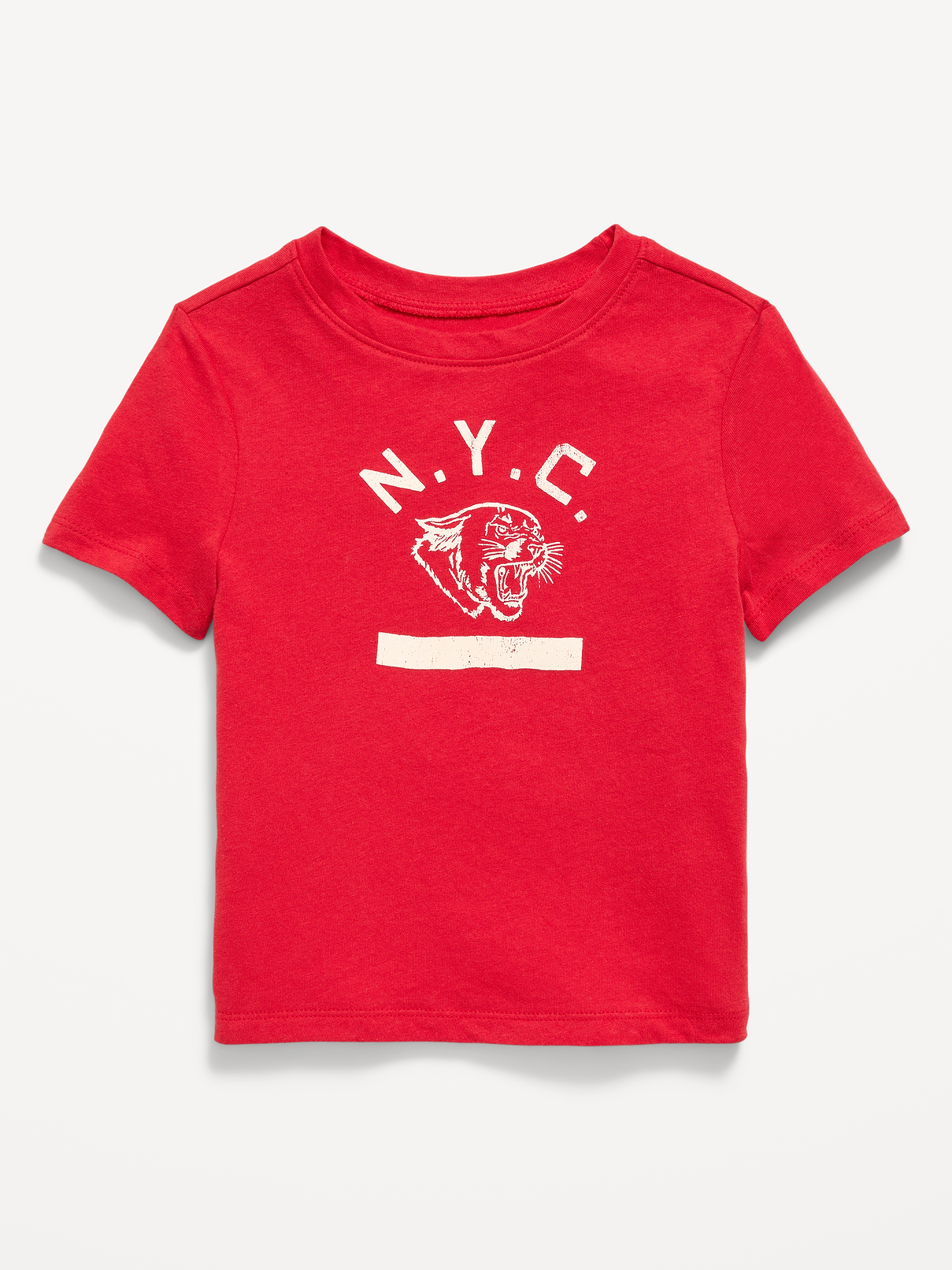 Image number 1 showing, Short-Sleeve Unisex Graphic T-Shirt for Toddler