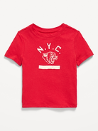 Image number 1 showing, Short-Sleeve Unisex Graphic T-Shirt for Toddler