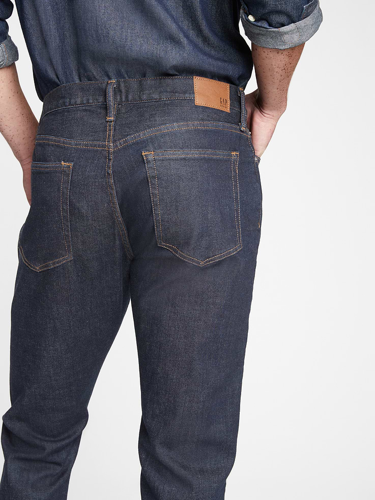 Image number 2 showing, Athletic Taper Jeans