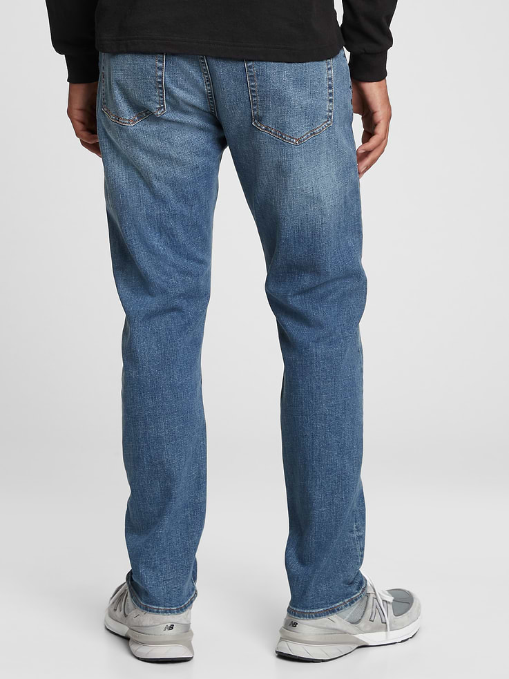 Image number 2 showing, Athletic Taper Jeans