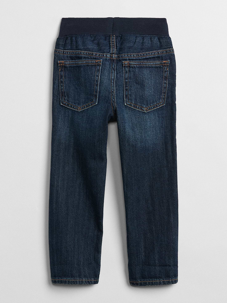 Image number 2 showing, Baby & Toddler Pull-On Slim Jeans