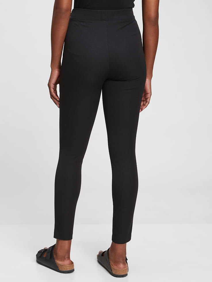 Image number 2 showing, High Rise Bi-Stretch Leggings