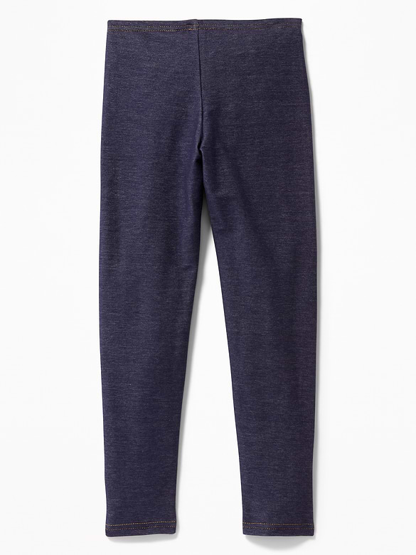 French-Terry Leggings for Girls