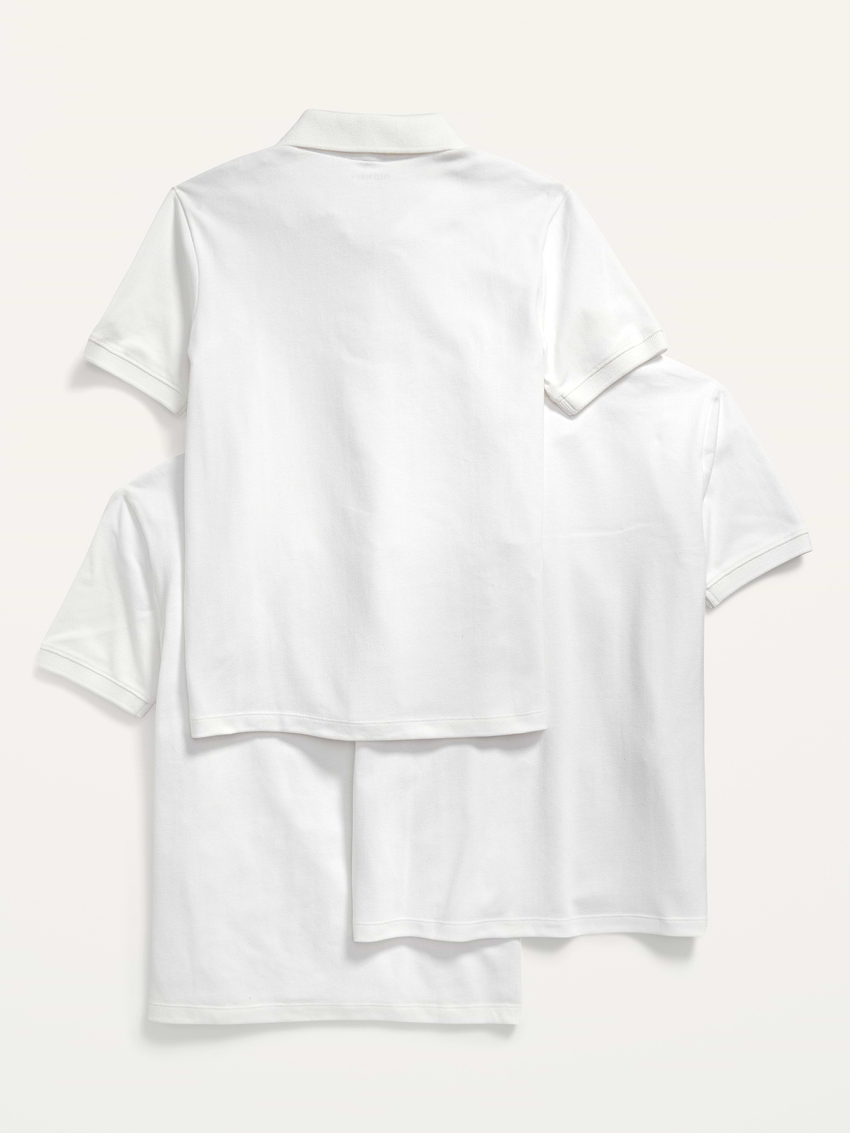 Image number 2 showing, School Uniform Polo Shirt 3-Pack for Boys