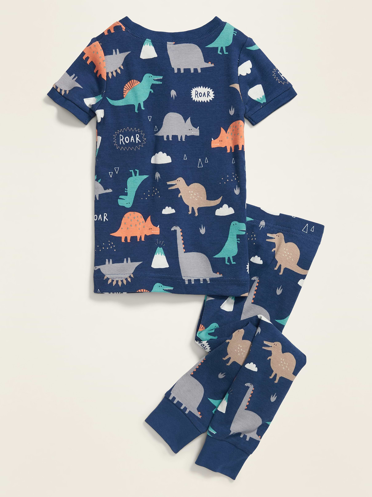 Image number 2 showing, Unisex Snug-Fit Printed Pajama Set for Toddler & Baby