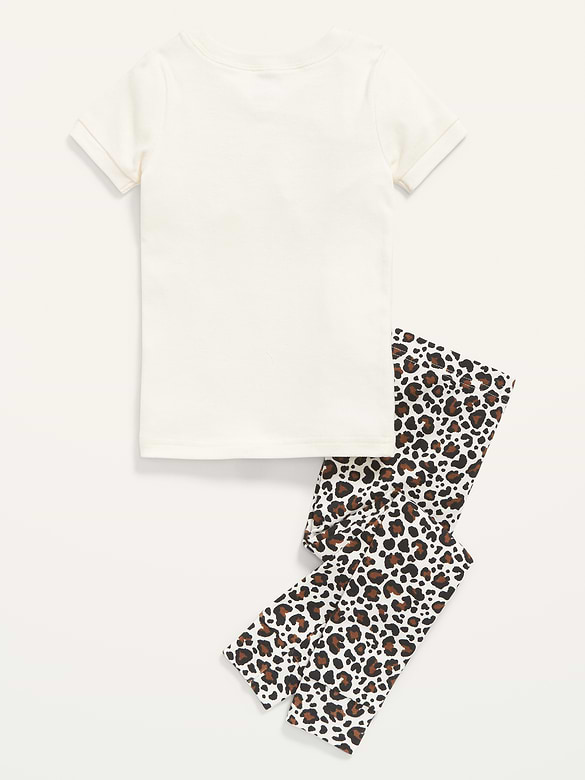 Unisex Printed Pajama Set for Toddler & Baby