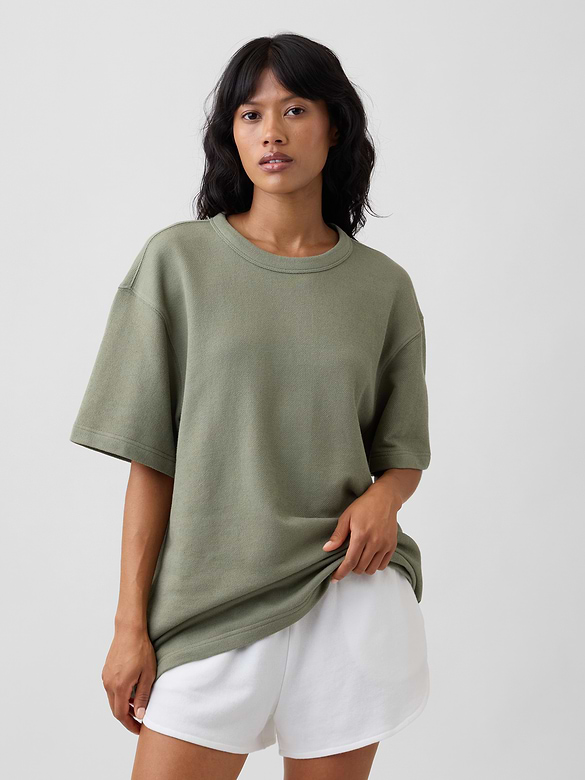 Adult Relaxed French Terry T-Shirt
