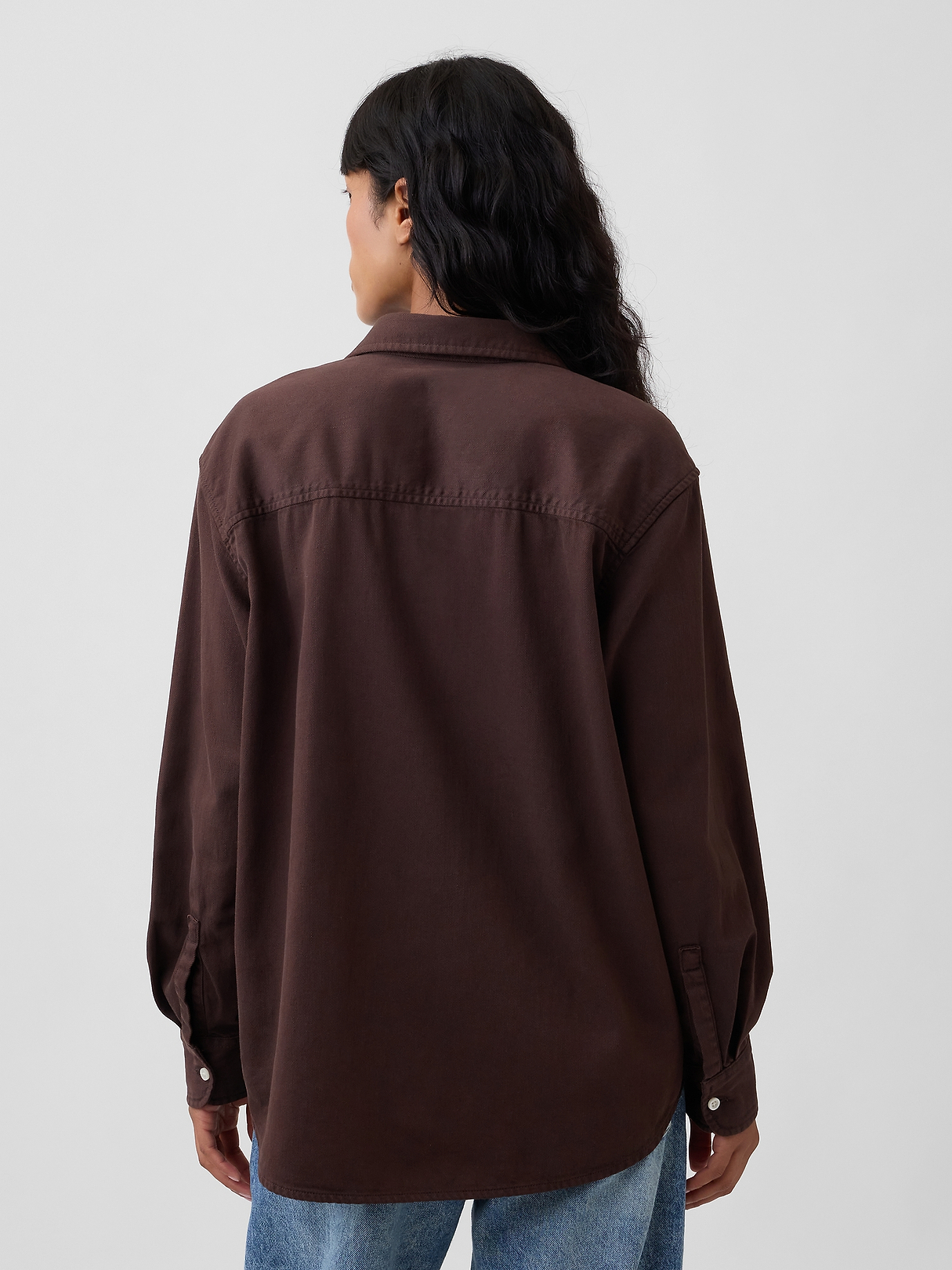 Oversized Denim Shirt | Gap Factory