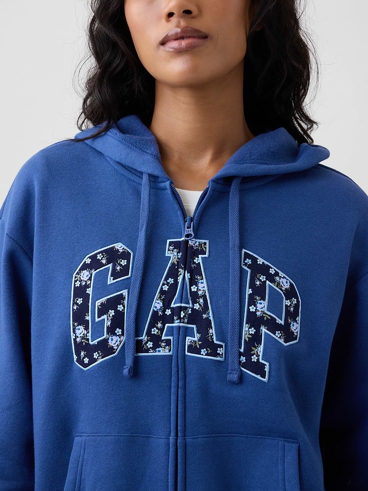 Image number 4 showing, Relaxed Gap Logo Zip Hoodie