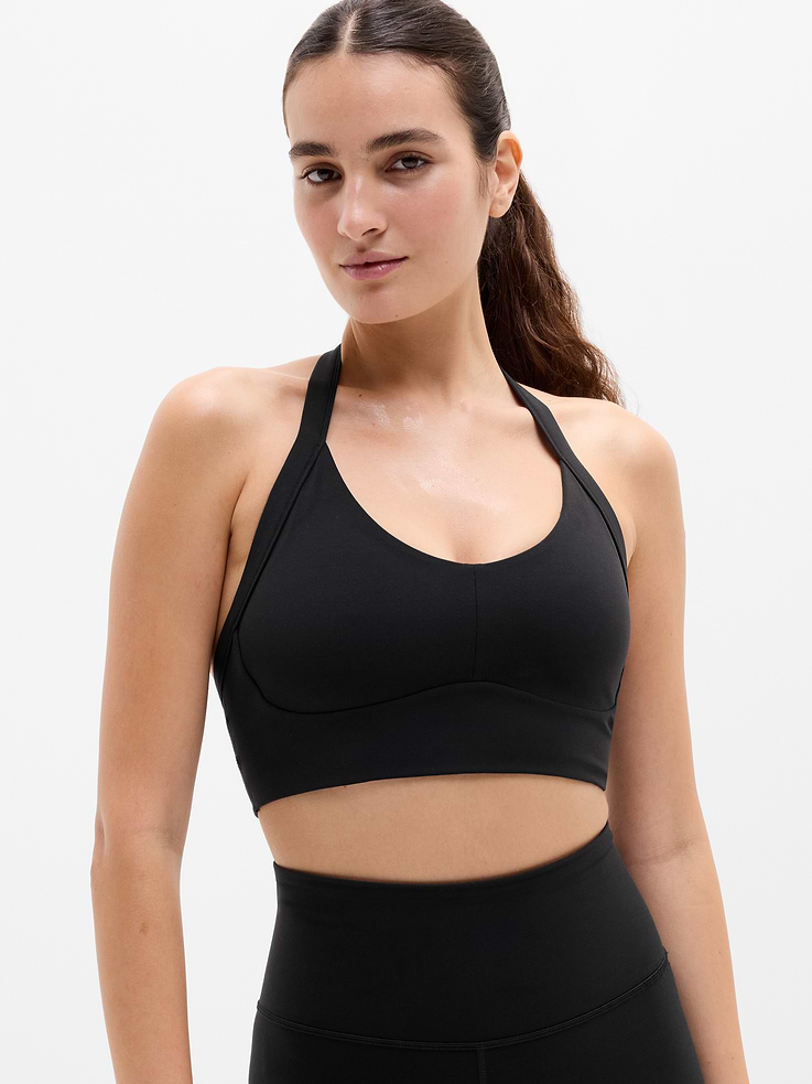 Image number 1 showing, Revitalize Halter Sports Bra A-C