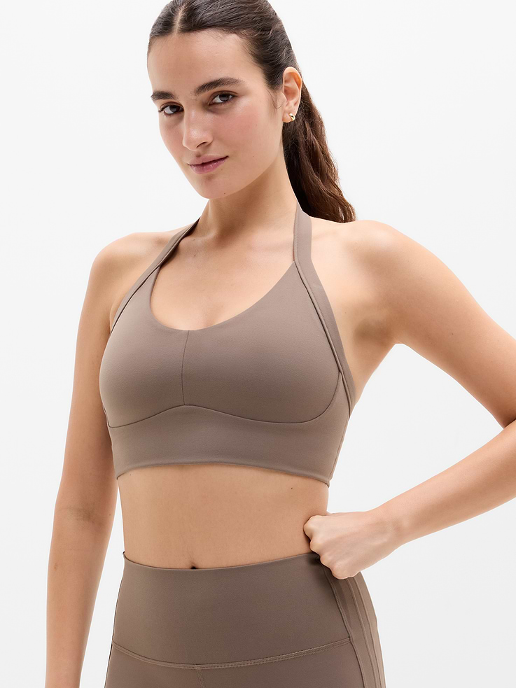 Image number 1 showing, Revitalize Halter Sports Bra A-C