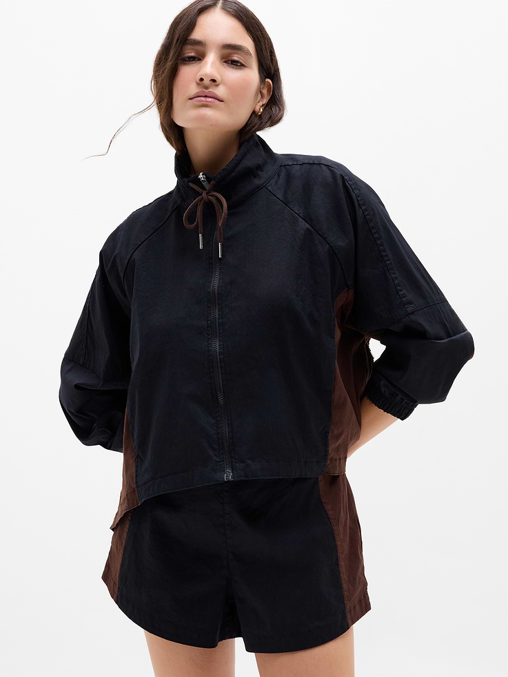Image number 1 showing, SuperLinen Blend Jacket