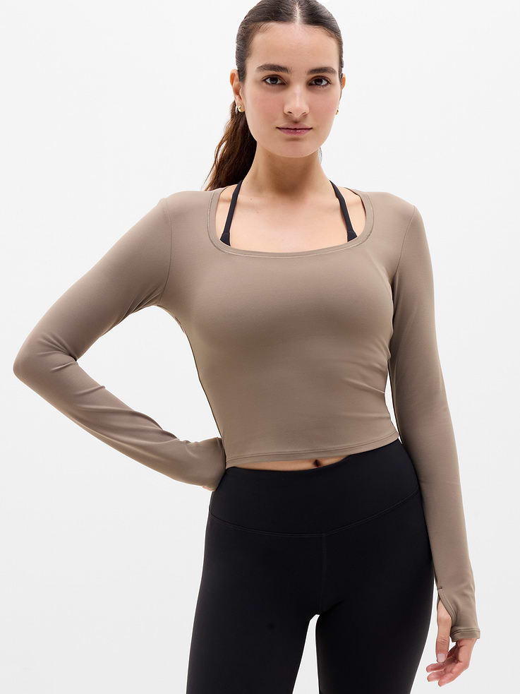 Image number 1 showing, Transcend Open Back Top