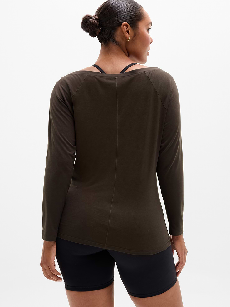 Image number 6 showing, Move With Ease Off The Shoulder Top