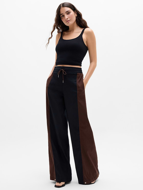 SuperLinen Blend Palazzo Pant