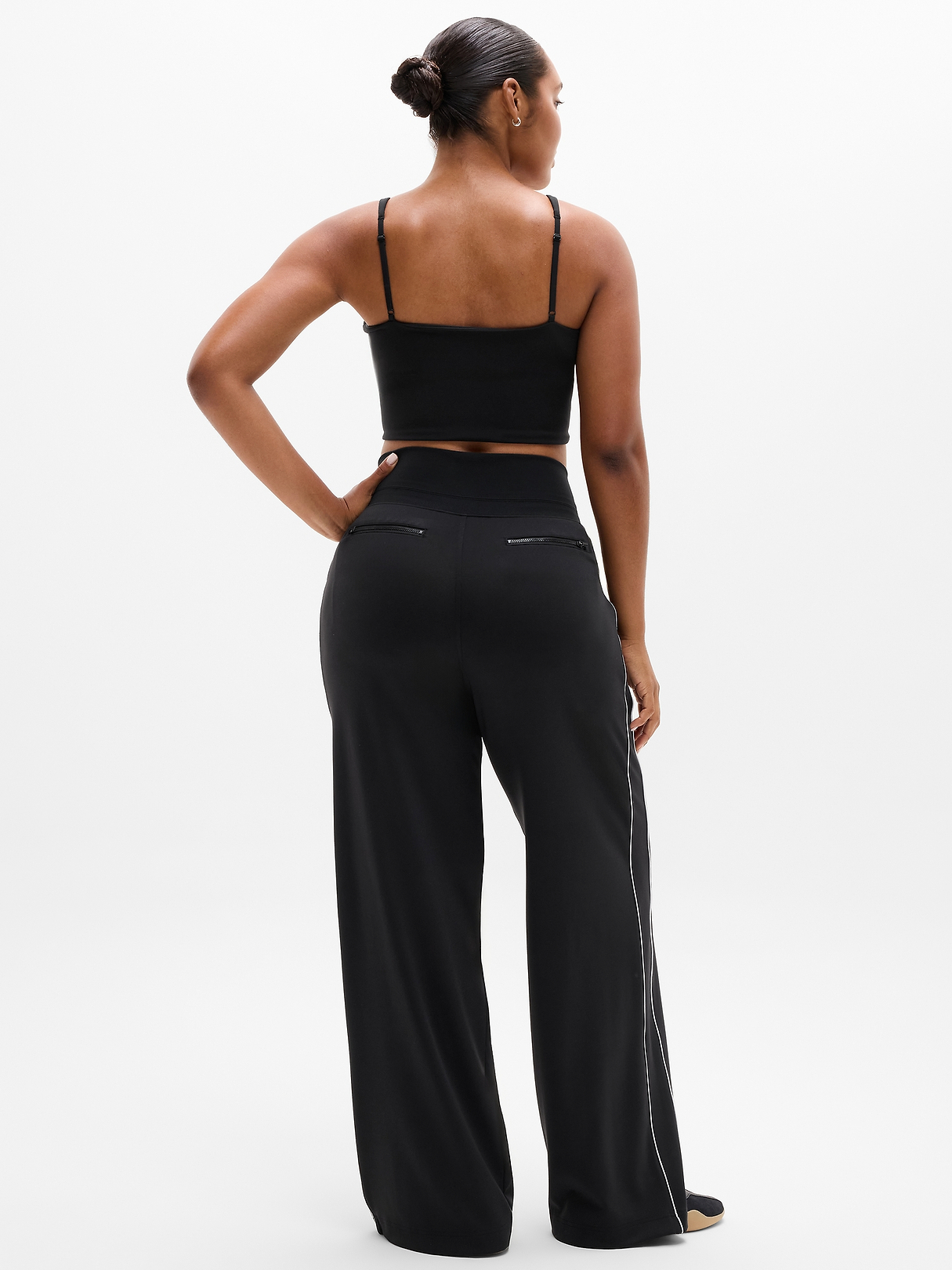 Venice High Rise Track Stripe Wide Leg Pant | Athleta