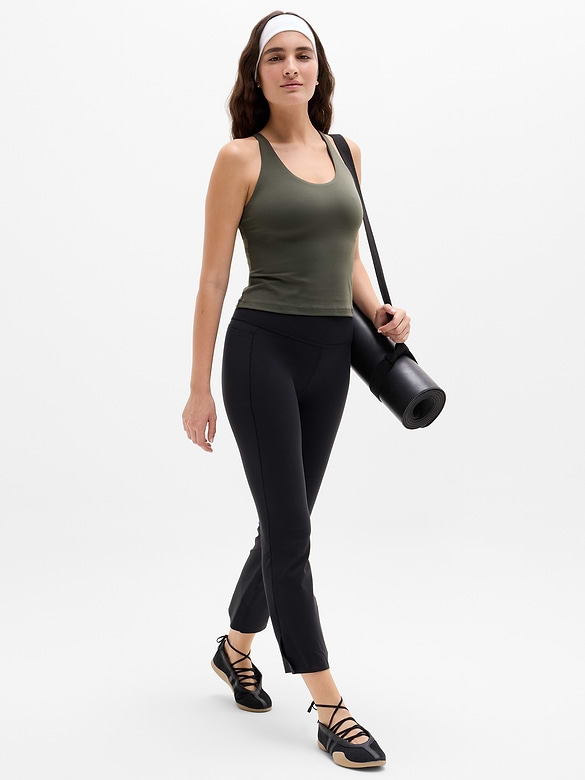 Transcend Crossback Built-In Bra Tank