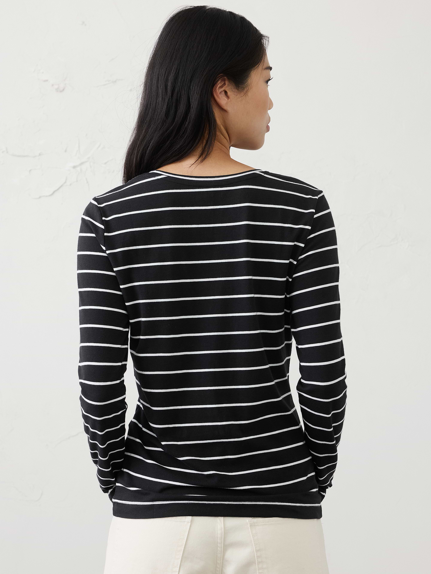 Image number 8 showing, Timeless Long-Sleeve Crew-Neck T-Shirt