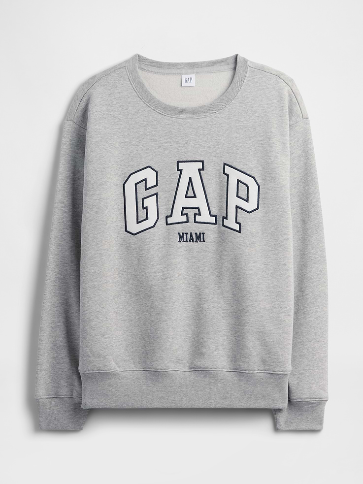 Image number 5 showing, Relaxed Gap City Logo Sweatshirt