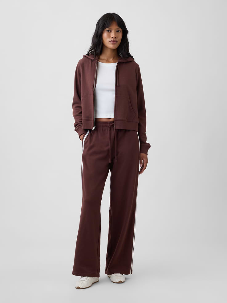 Image number 1 showing, Relaxed French Terry Straight-Leg Sweatpants