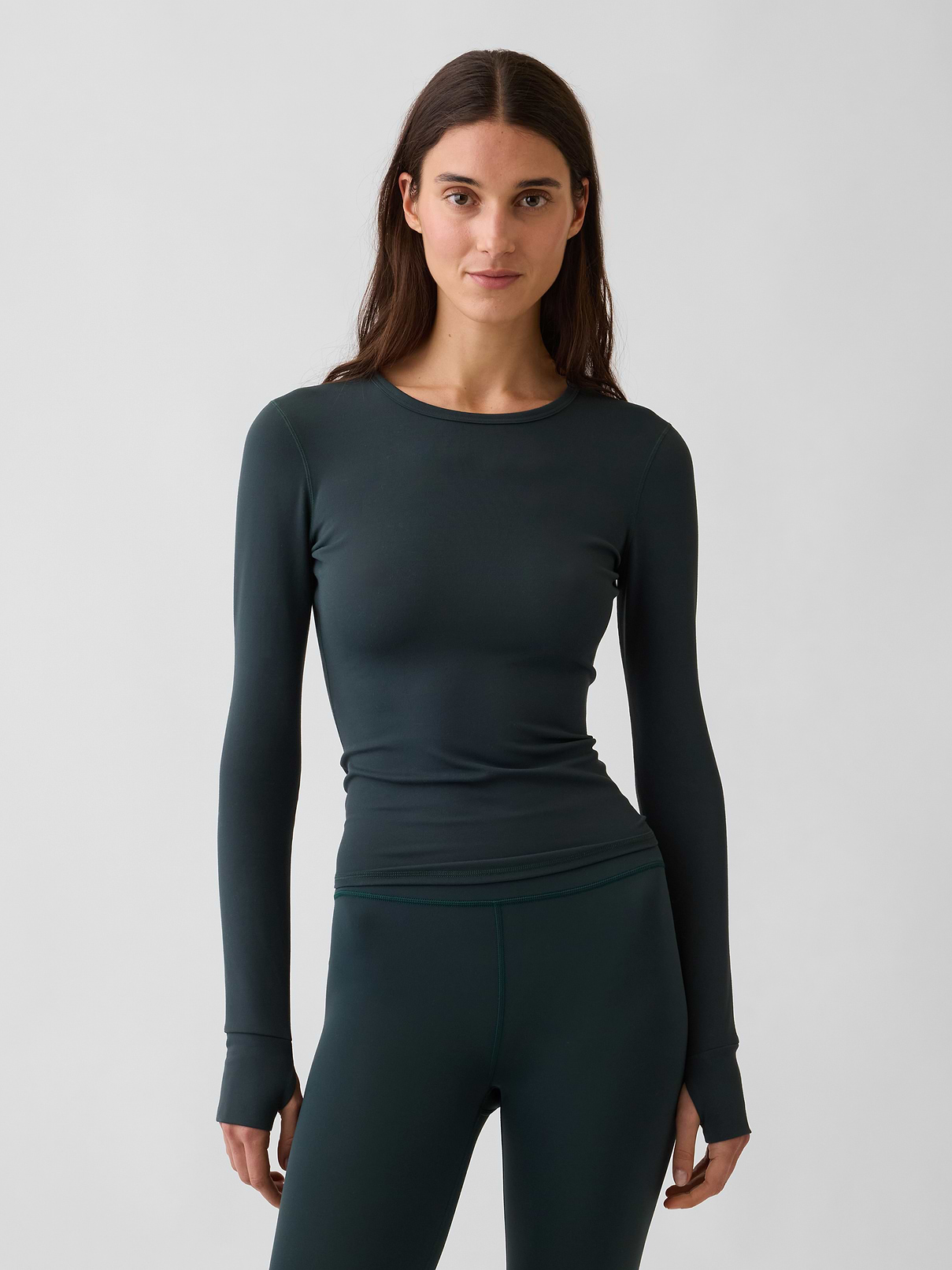 Image number 1 showing, GapFit Smooth Crewneck T-Shirt