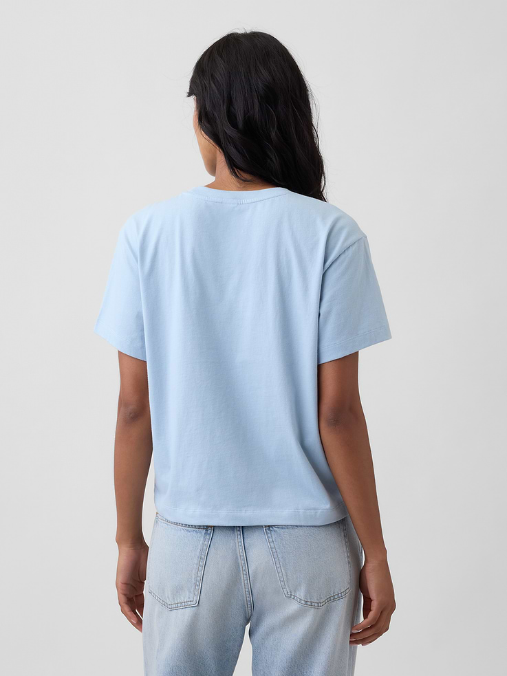 Image number 2 showing, Boxy Crewneck T-Shirt