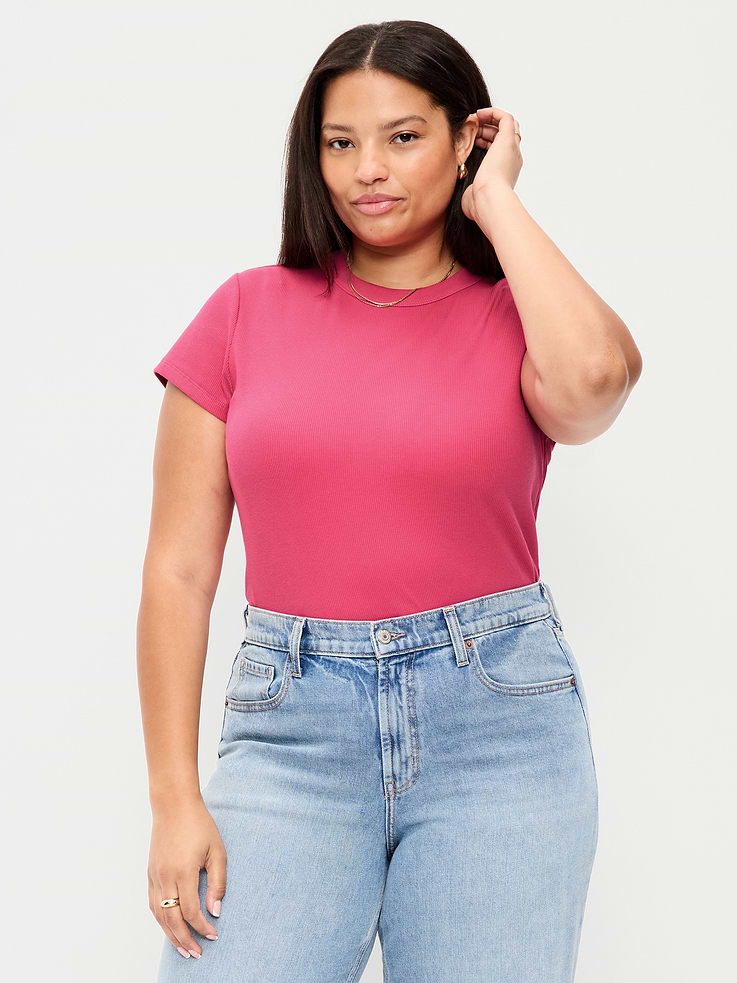 Image number 6 showing, Snug Crop T-Shirt