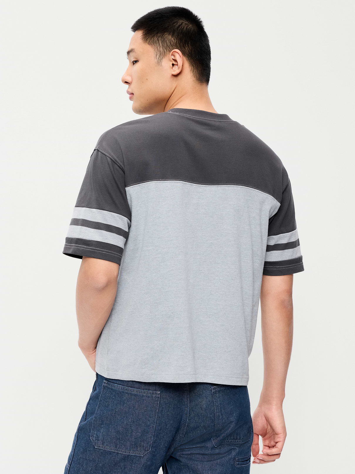 Image number 2 showing, Heavyweight Short-Sleeve Football-Style T-Shirt