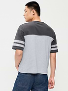 Image number 2 showing, Heavyweight Short-Sleeve Football-Style T-Shirt