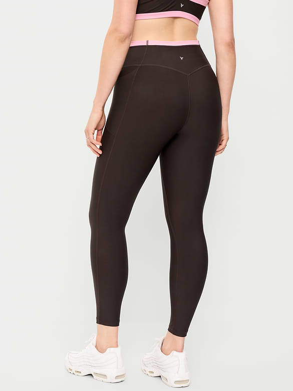 Extra-High Waisted PowerSoft Boundless 7/8 Pocket Leggings – No Front Seam