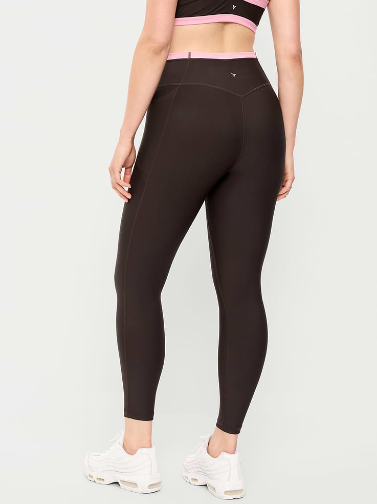 Image number 5 showing, Extra-High Waisted PowerSoft Boundless 7/8 Pocket Leggings – No Front Seam
