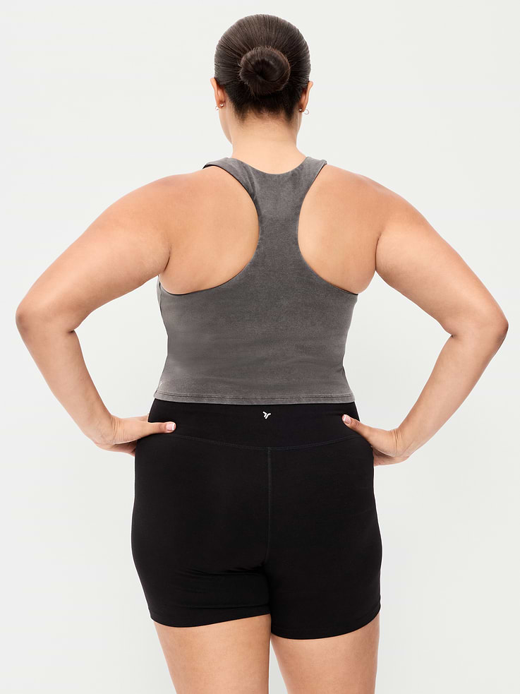 Image number 8 showing, Light Support PowerChill High-Neck Racerback Sports Bra