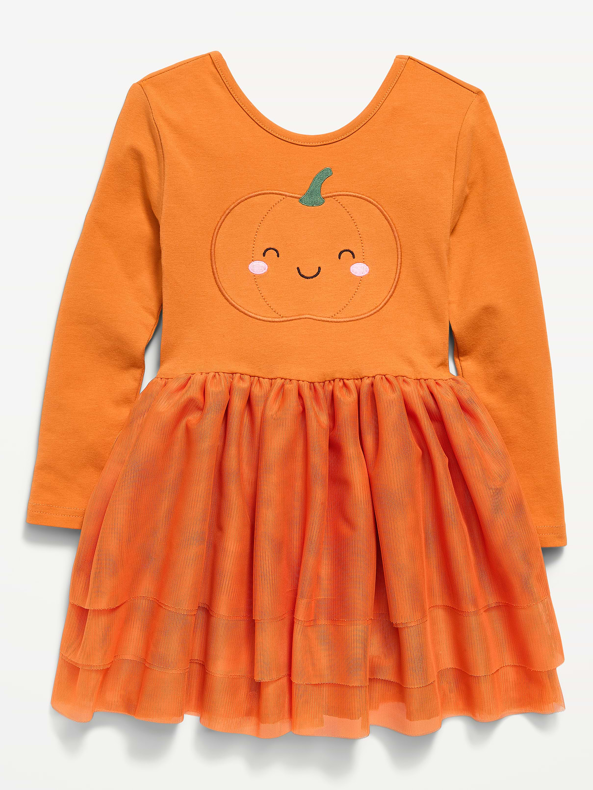Image number 1 showing, Long-Sleeve Halloween Tutu Dress for Toddler Girls