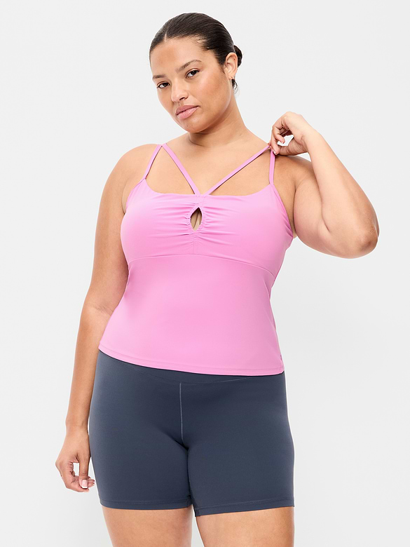 StudioSmooth Strappy Light Support Top