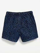 Image number 3 showing, High-Waisted Pleated Denim Skort for Toddler Girls
