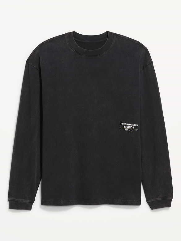 Lived-In Pro Long-Sleeve Graphic T-Shirt
