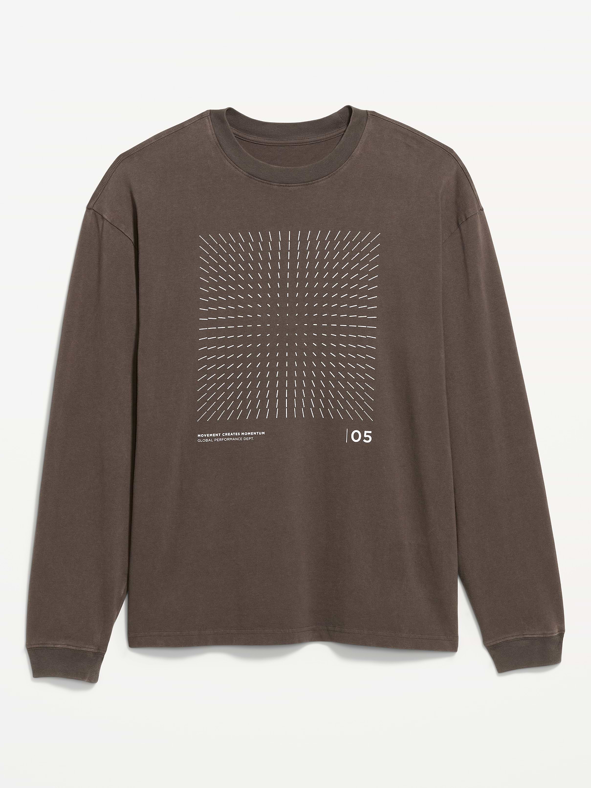 L'image numéro 1 présente T-shirt RétroConfo à manches longues et à imprimé
