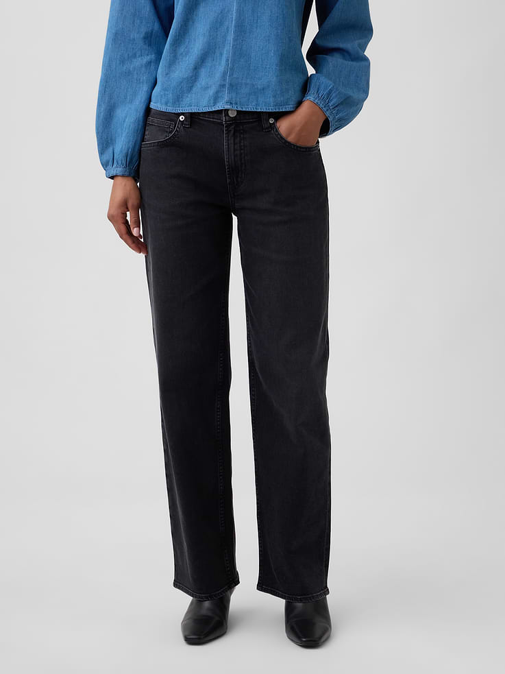 Image number 2 showing, Low Rise '90s Loose Jeans