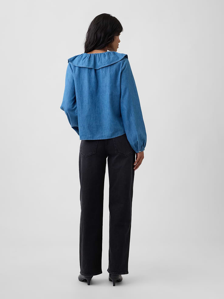 Image number 4 showing, Low Rise '90s Loose Jeans