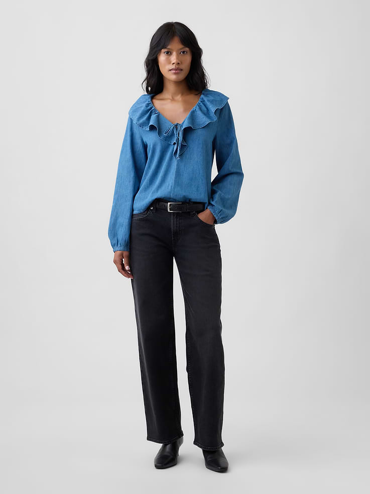 Image number 1 showing, Low Rise '90s Loose Jeans
